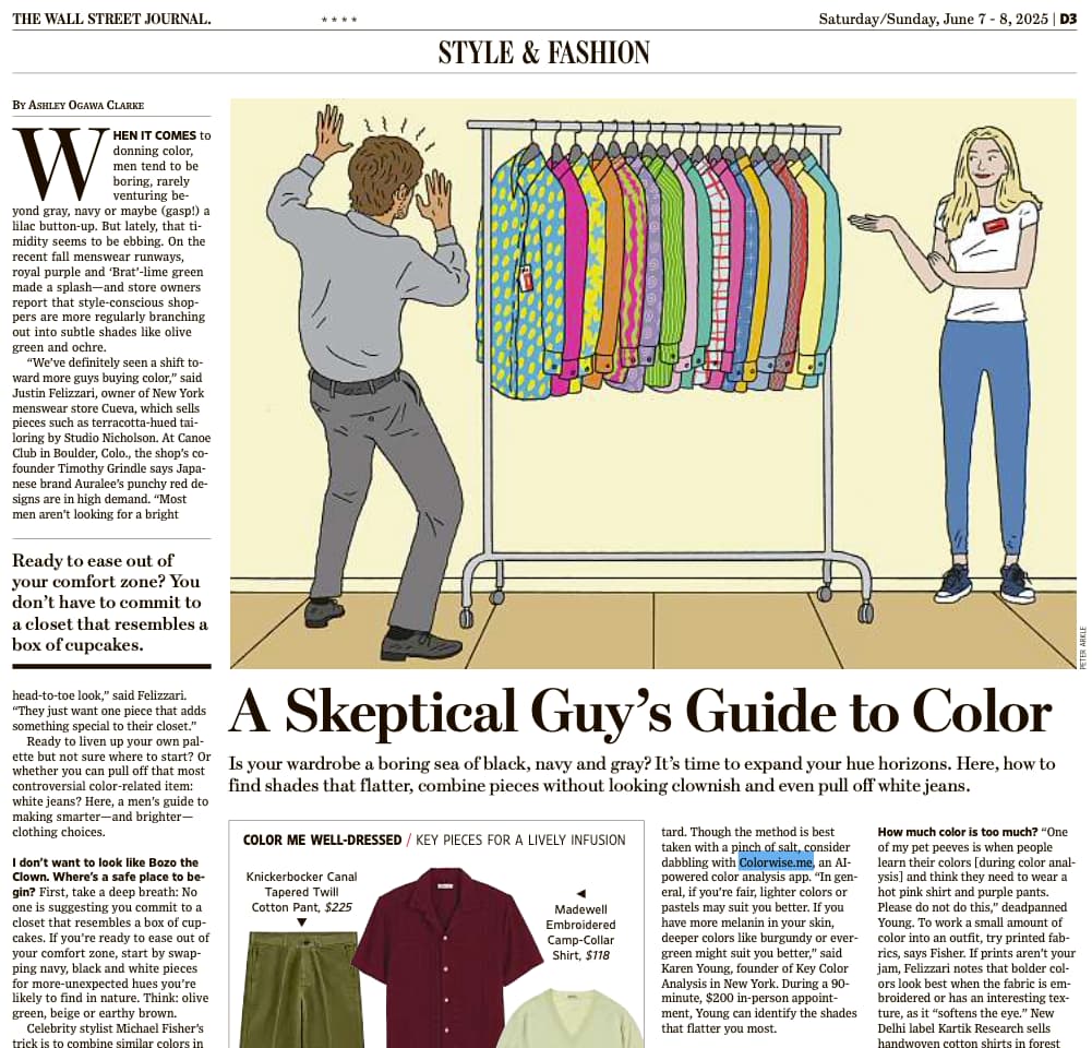 Wall Street Journal - Style & Fashion section - June 7–8, 2025 issue